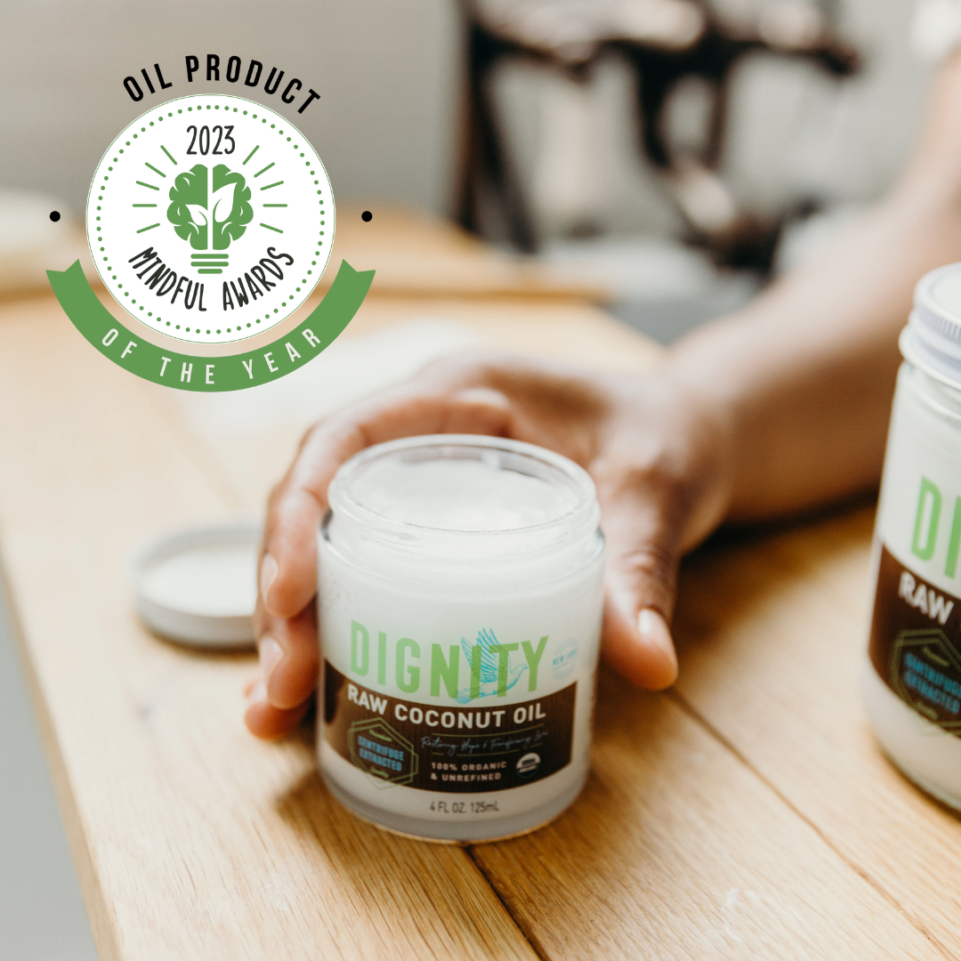 Dignity Coconuts Wins Mindful Award's "Oil Product of the Year" Award
